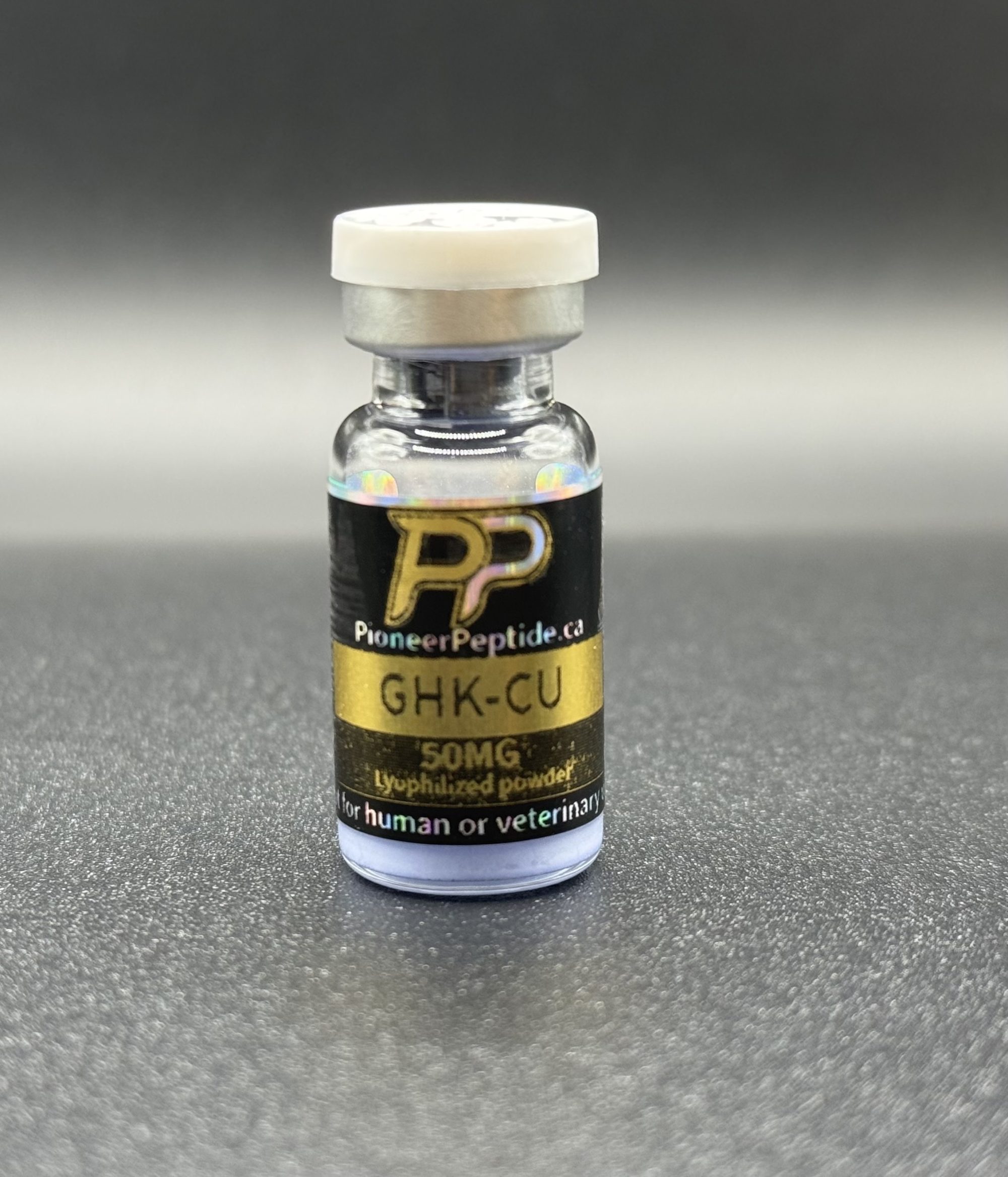 GHK-Cu 50mg Vial - Pioneer Peptide Canada