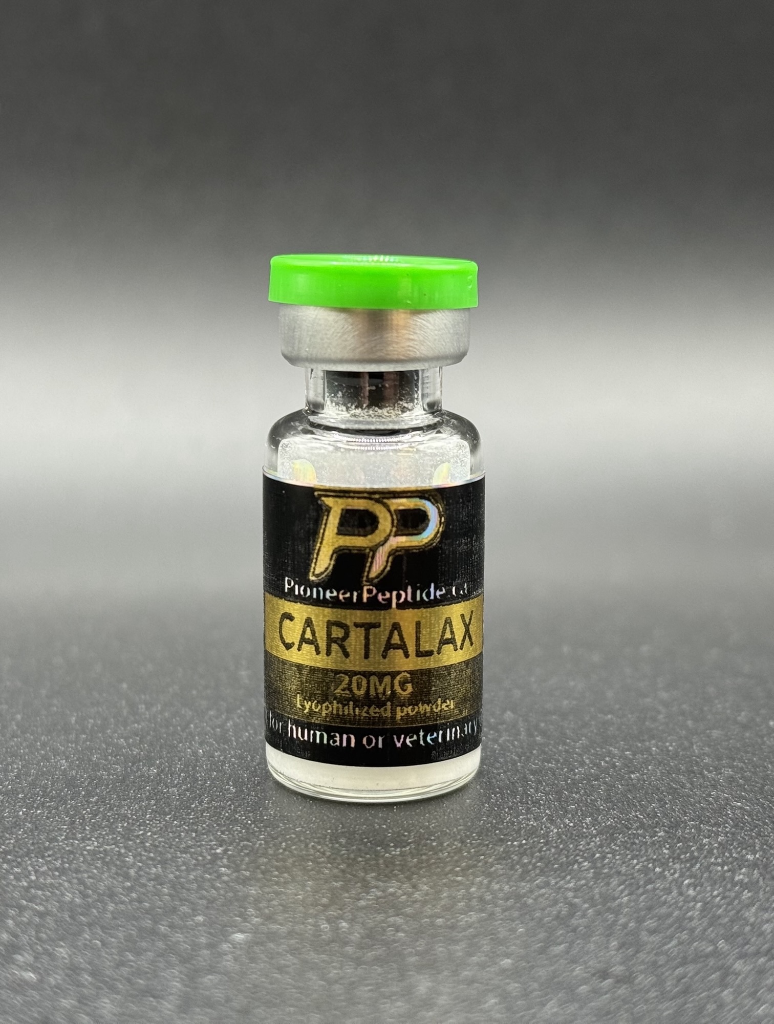 Cartalax 20mg vial laboratory research grade Pioneer Peptide