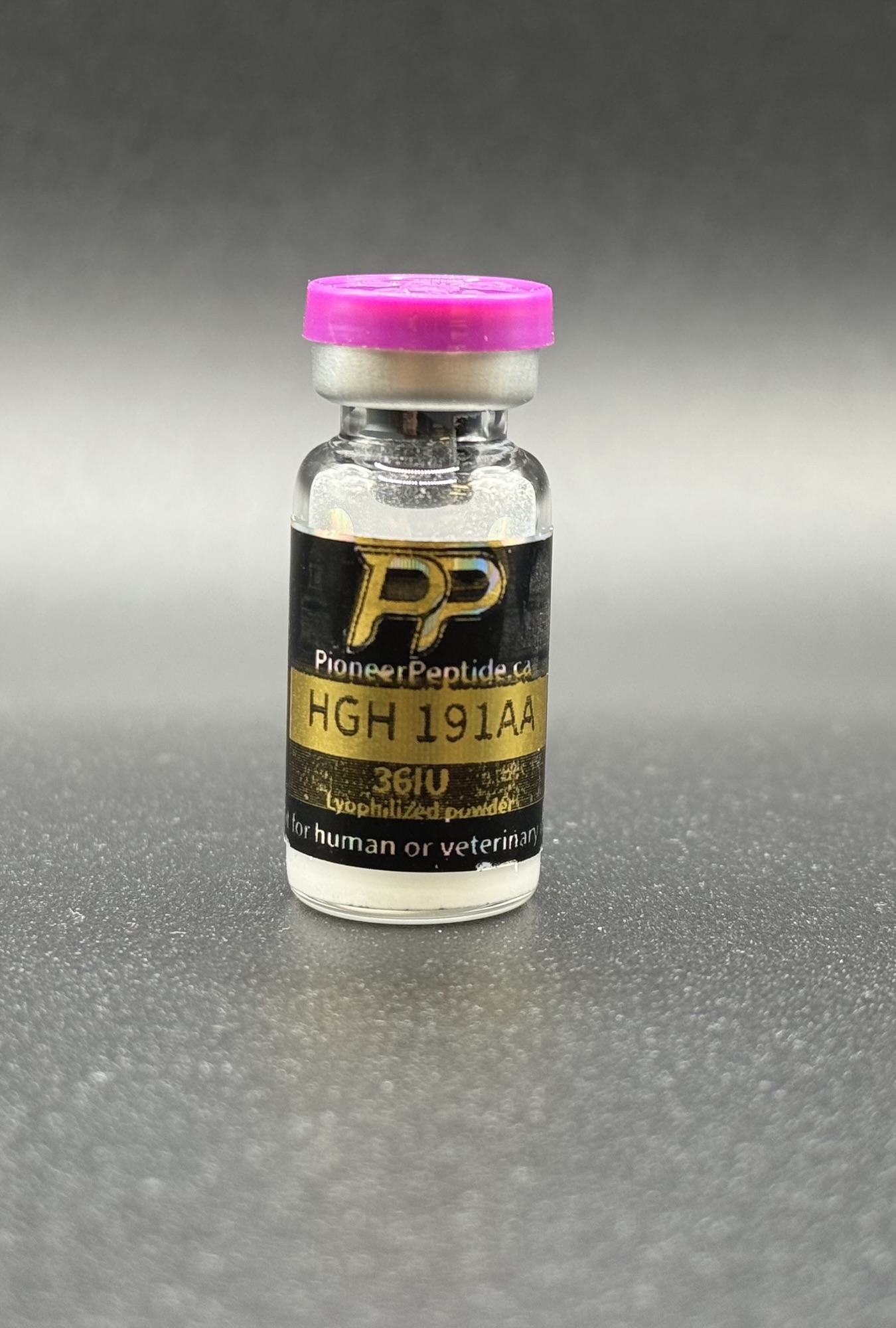 HGH 191AA Somatropin 36IU vial Pioneer Peptide