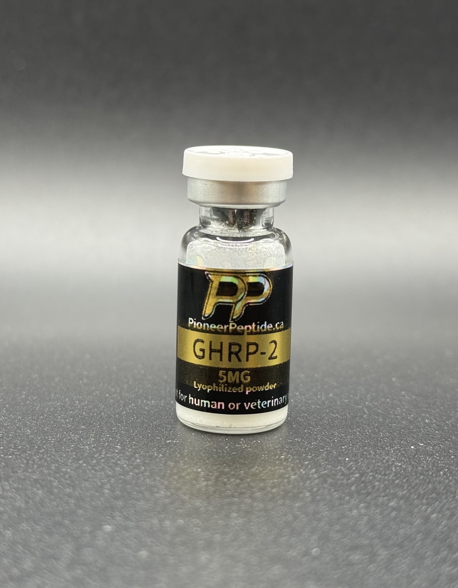 Premium GHRP-2 Acetate 5mg Research Peptide Vial - Superior Quality Lyophilized Powder