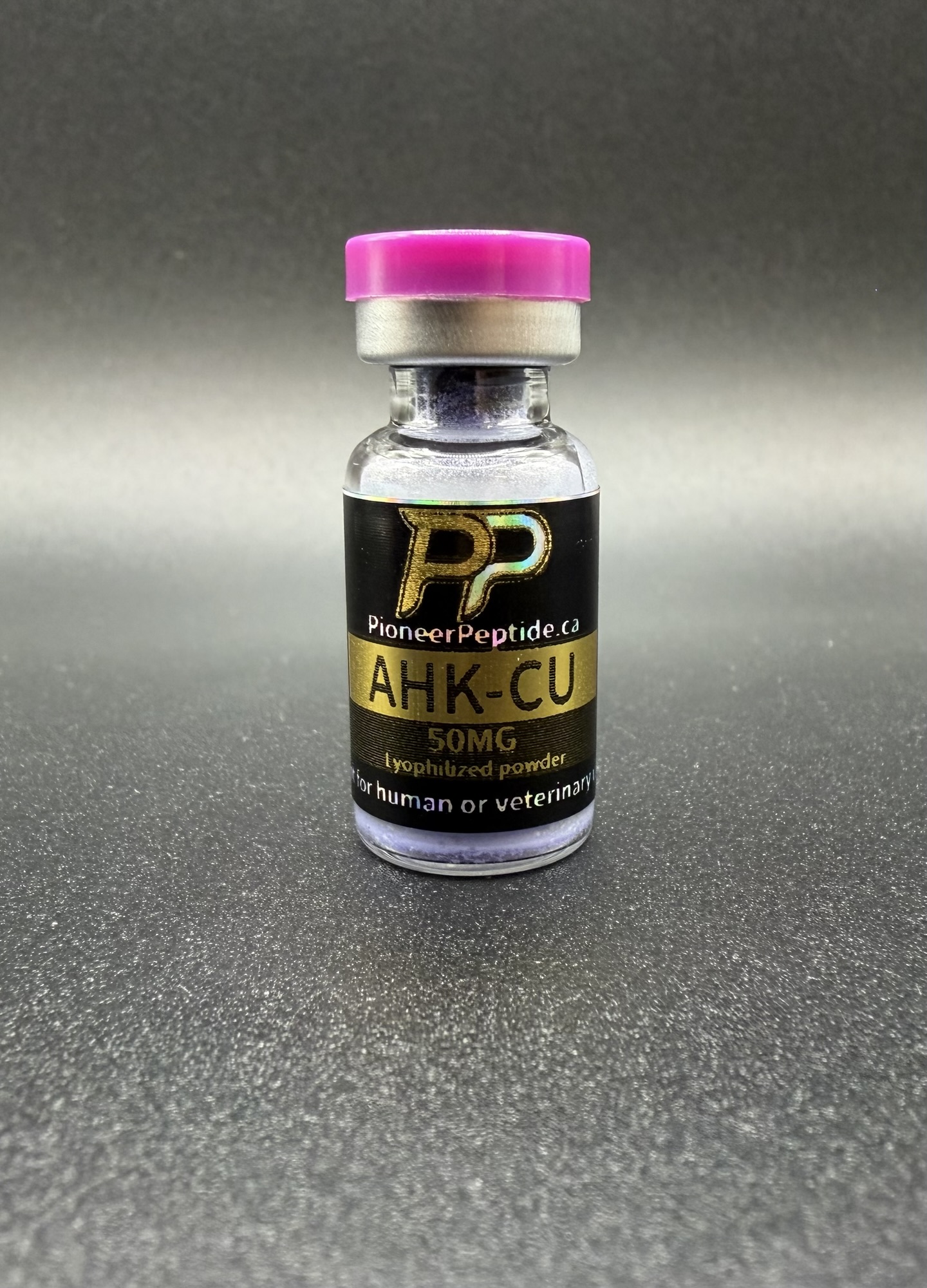 AHK-Cu 50mg copper peptide vial premium research grade PioneerPeptide