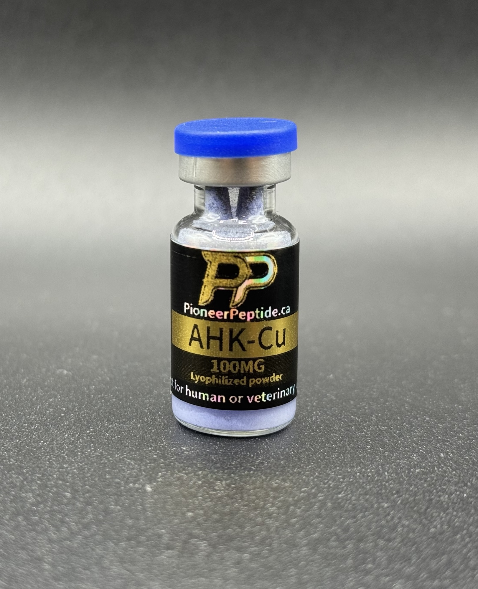AHK-Cu 100mg copper peptide vial premium research grade PioneerPeptide